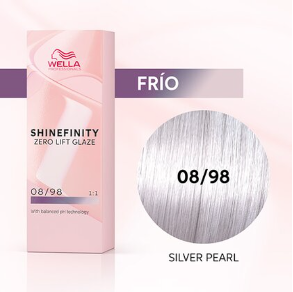 SHINEFINITY ZERO LIFT GLAZE - COOL SILVER PEARL 08/98 SHINEFINITY ZERO LIFT GLAZE - COOL SILVER PEARL 08/98
