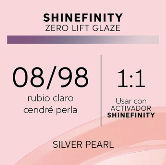 SHINEFINITY ZERO LIFT GLAZE - COOL SILVER PEARL 08/98 SHINEFINITY ZERO LIFT GLAZE - COOL SILVER PEARL 08/98 - Imagen 3