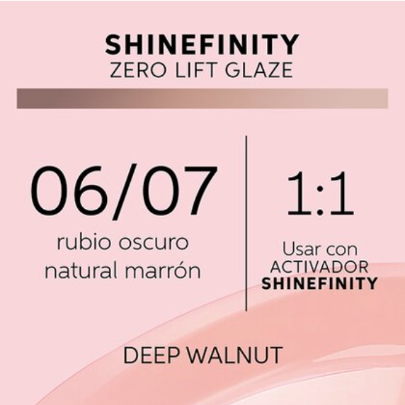 SHINEFINITY ZERO LIFT GLAZE - NATURAL DEEP WALNUT 06/07 SHINEFINITY ZERO LIFT GLAZE - NATURAL DEEP WALNUT 06/07 - Imagen 3